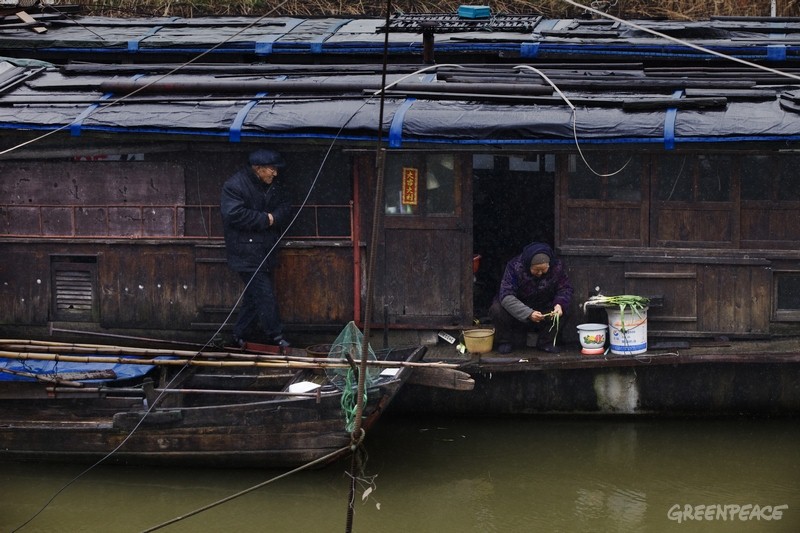 Local Woman in Jiang Su Province